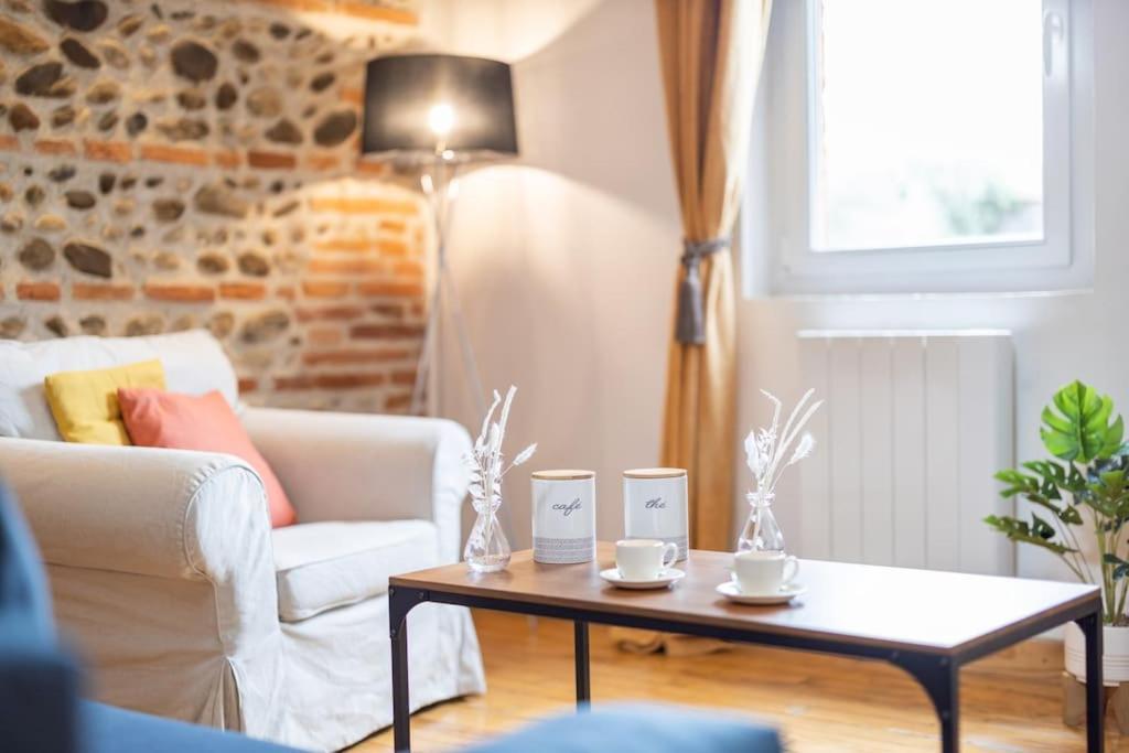 Apartamento Le Chaleureux - Un Bijou De Toulouse - So Cozy Exterior foto