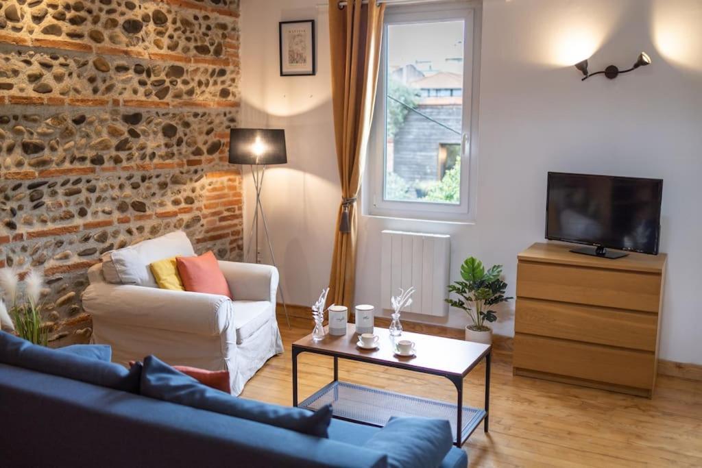 Apartamento Le Chaleureux - Un Bijou De Toulouse - So Cozy Exterior foto