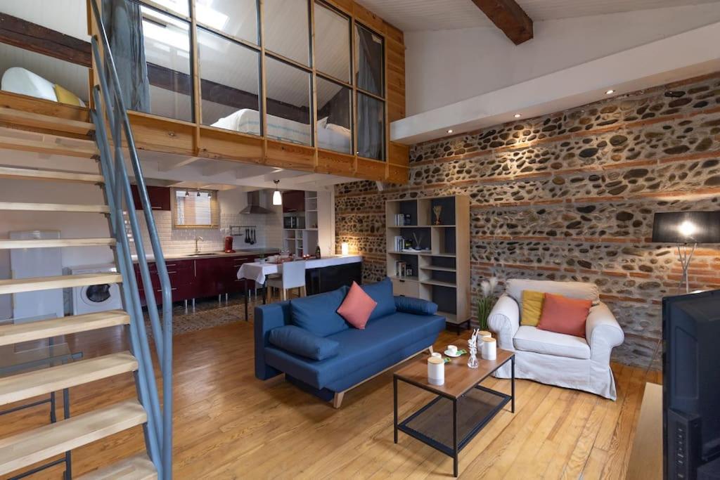 Apartamento Le Chaleureux - Un Bijou De Toulouse - So Cozy Exterior foto