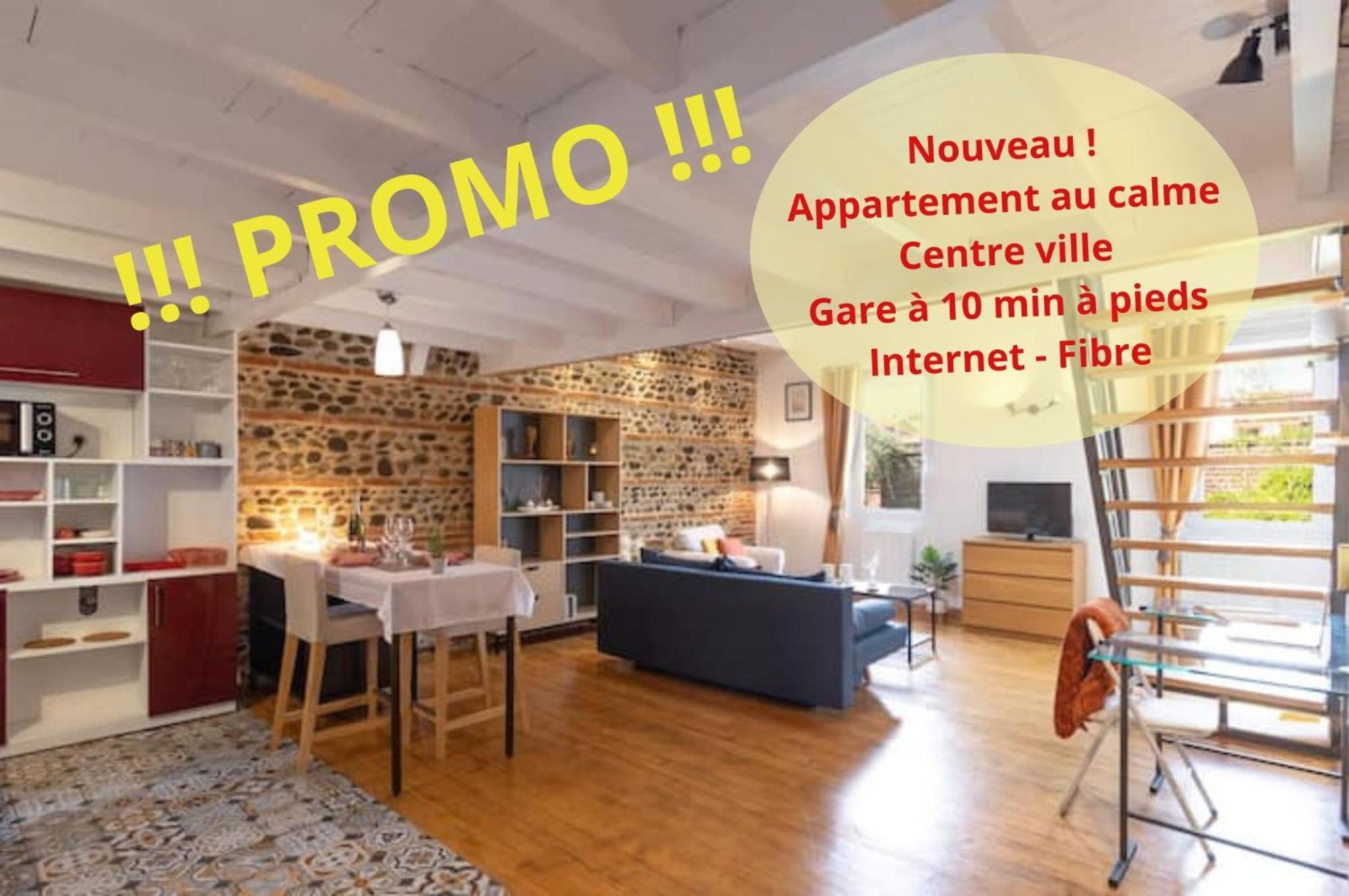 Apartamento Le Chaleureux - Un Bijou De Toulouse - So Cozy Exterior foto