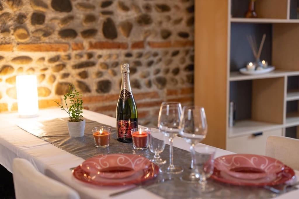 Apartamento Le Chaleureux - Un Bijou De Toulouse - So Cozy Exterior foto
